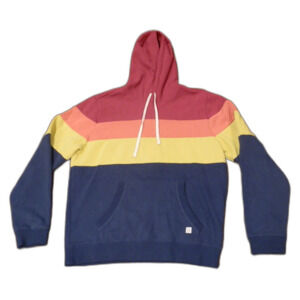 Marine Layer Color Block Hoodie Jacket Men's Size Large
